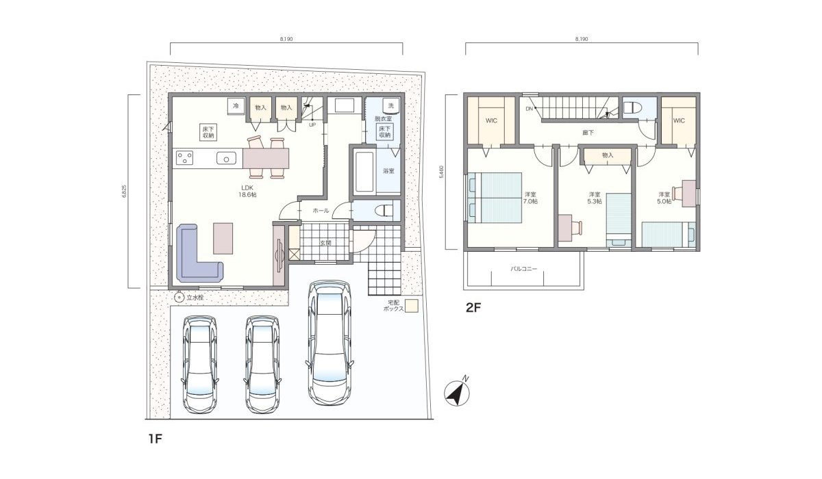 SMART design 間取り図