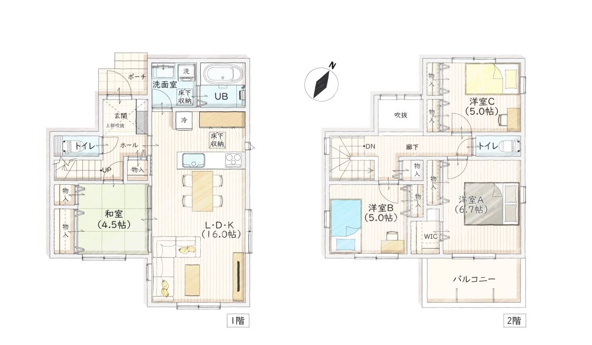 SMART design 間取り図