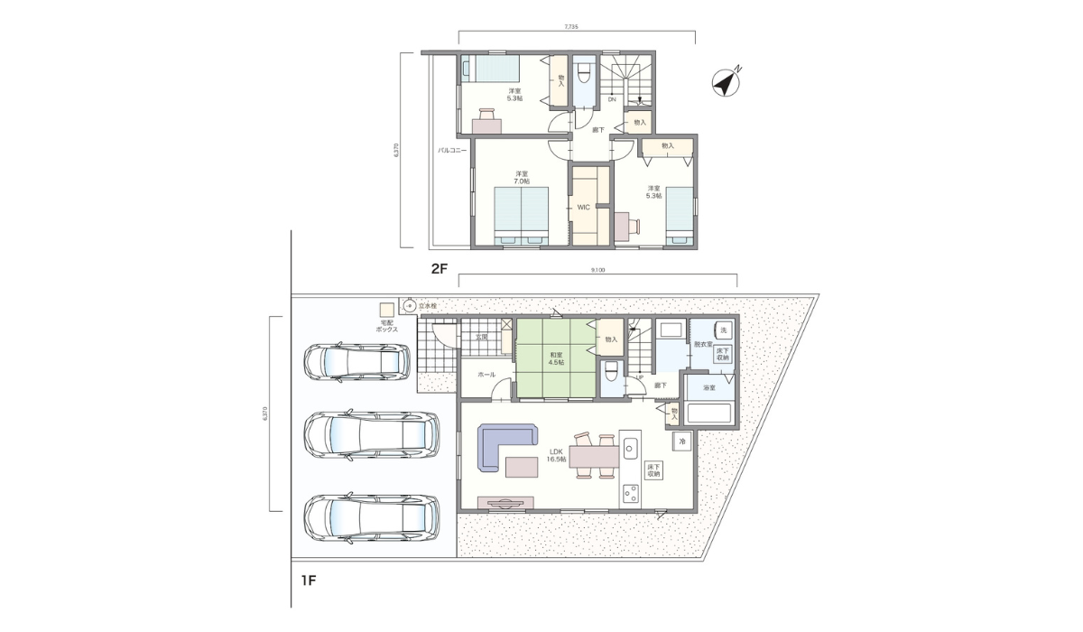 SMART design 間取り図