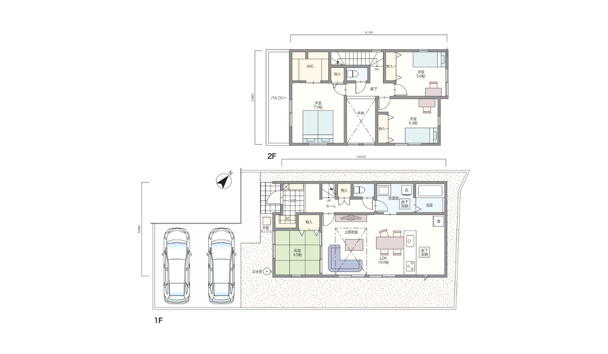 SMART design 間取り図