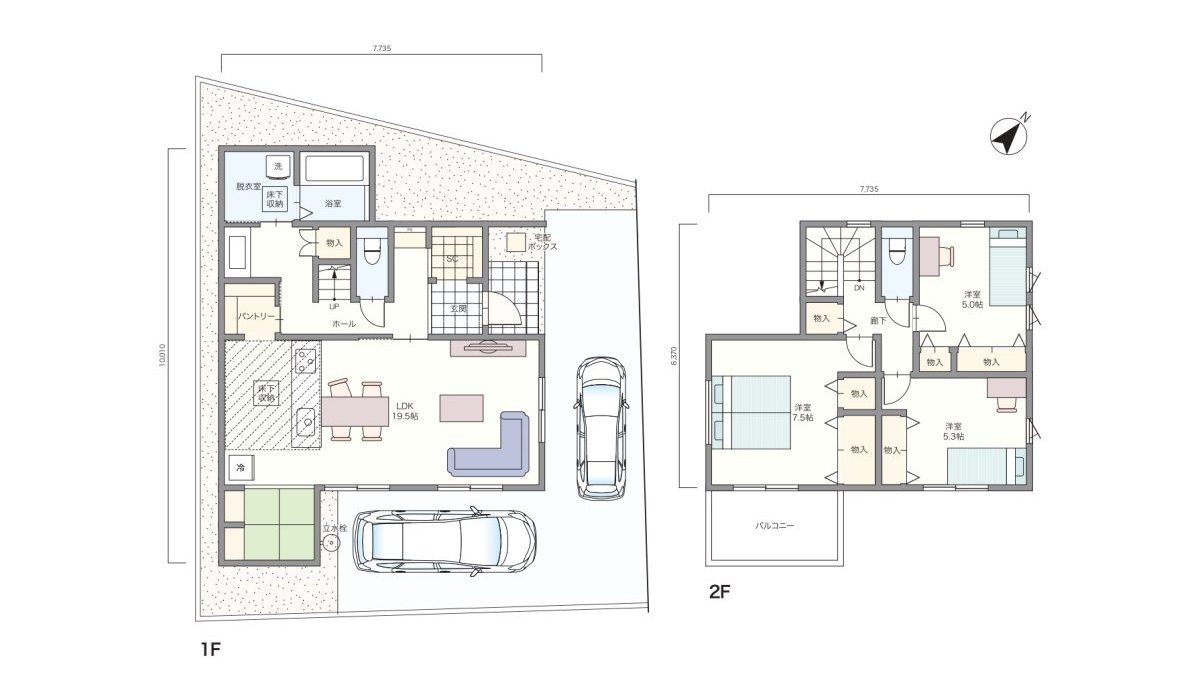 SMART design 間取り図