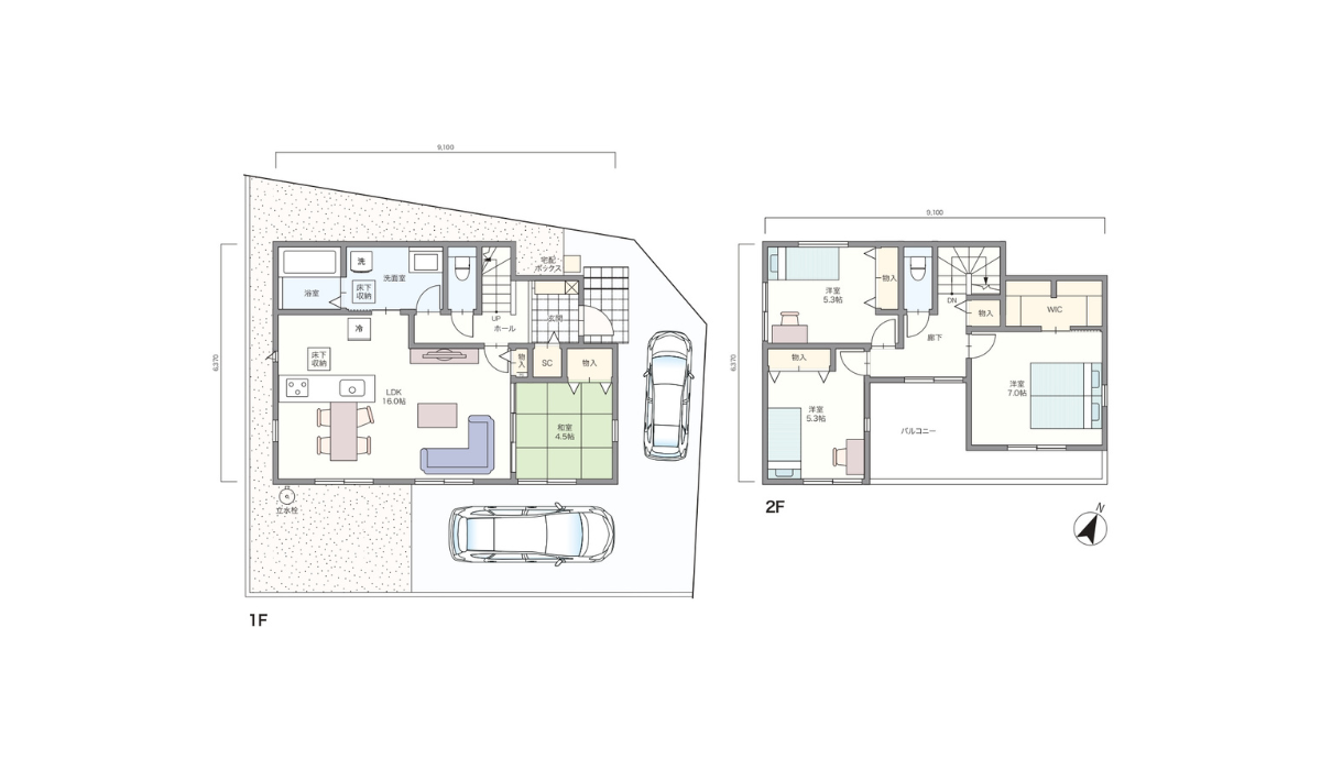 SMART design 間取り図