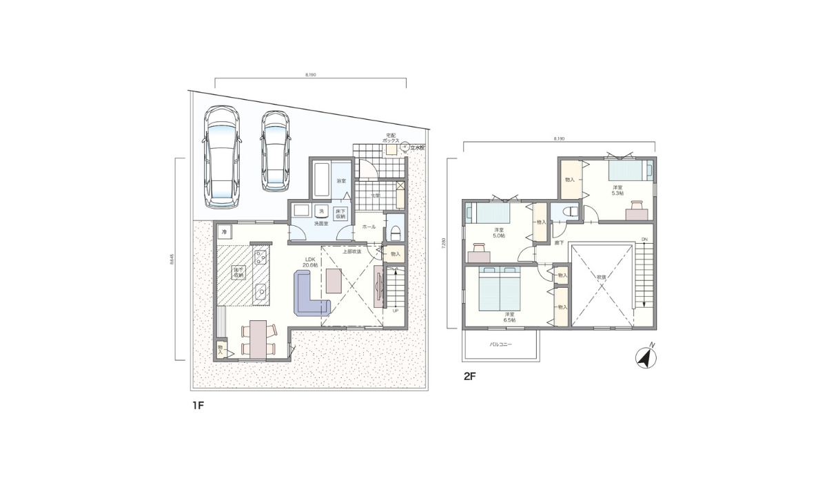 SMART design 間取り図