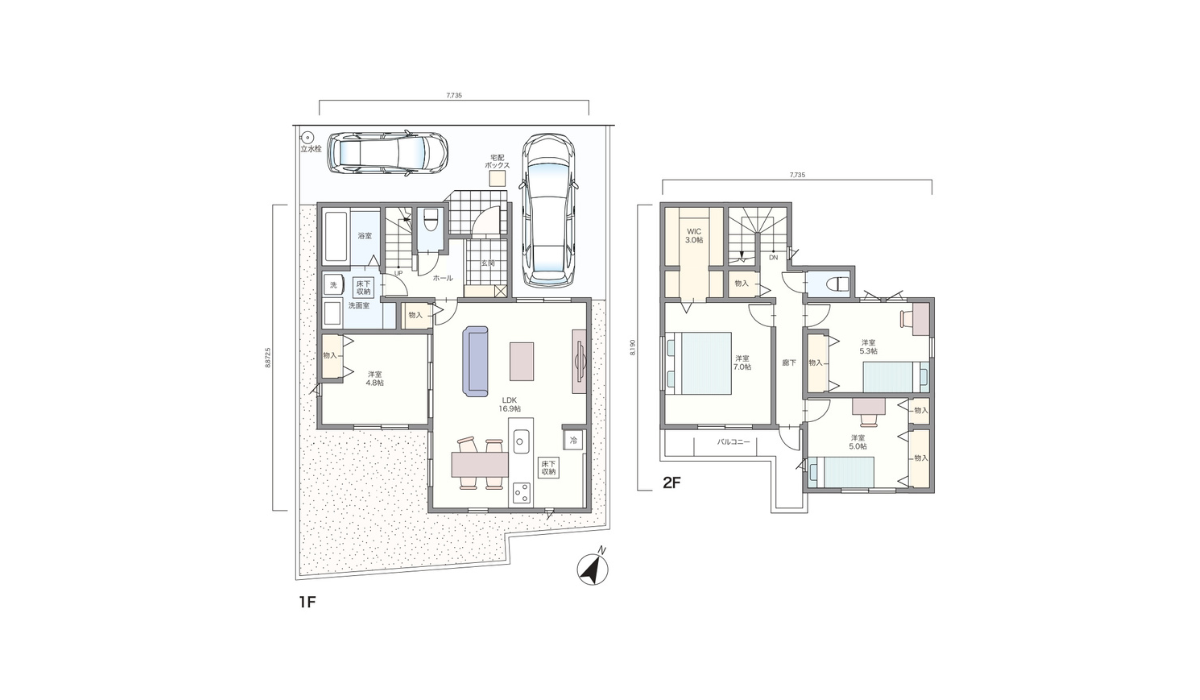 SMART design 間取り図