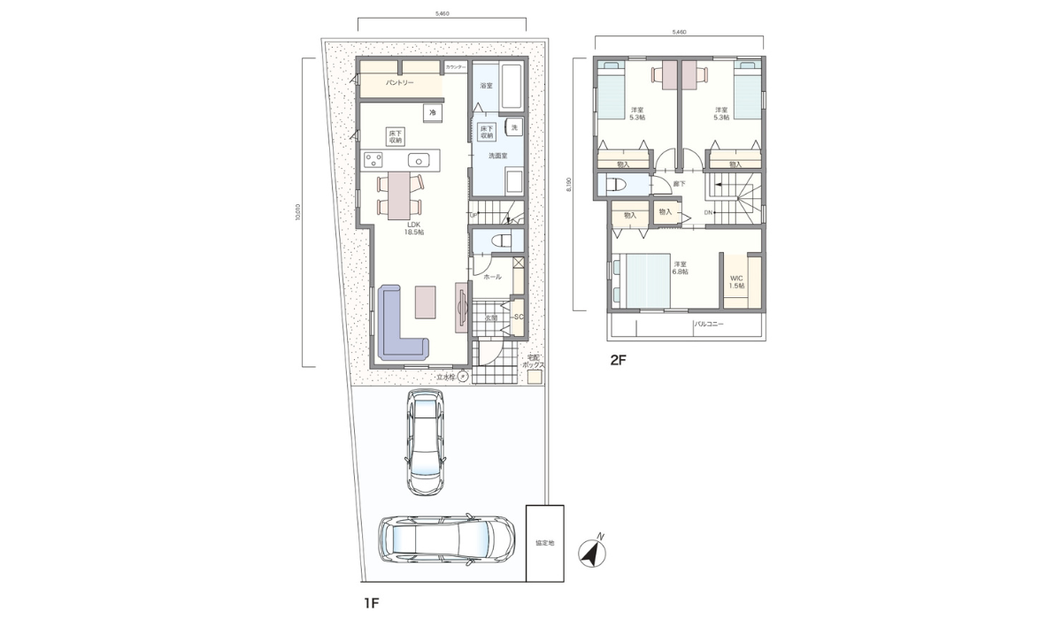 SMART design 間取り図
