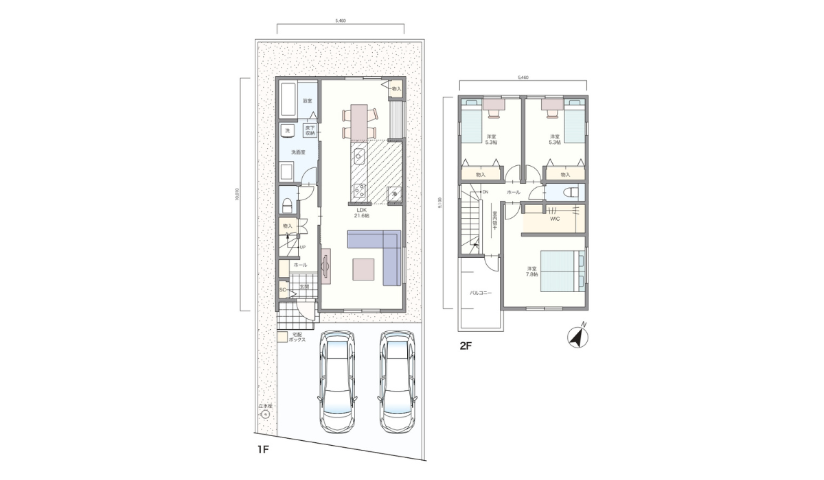 SMART design 間取り図