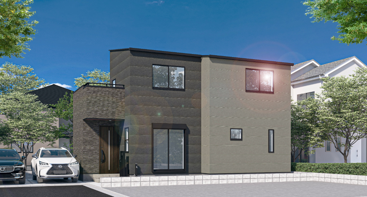 参考プラン：外観完成イメージ