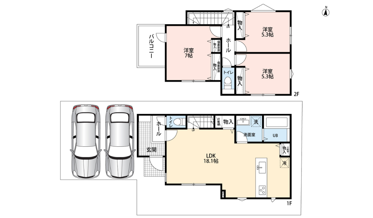 参考プラン：間取り図
