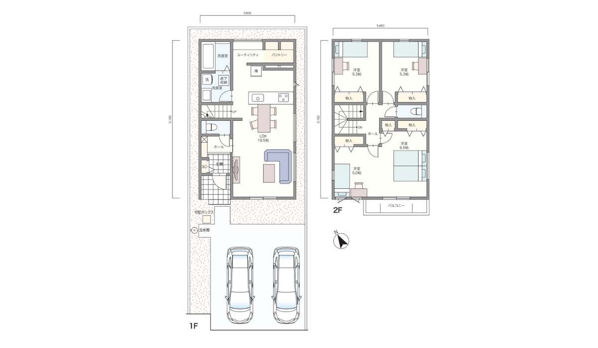 SMART design 間取り図