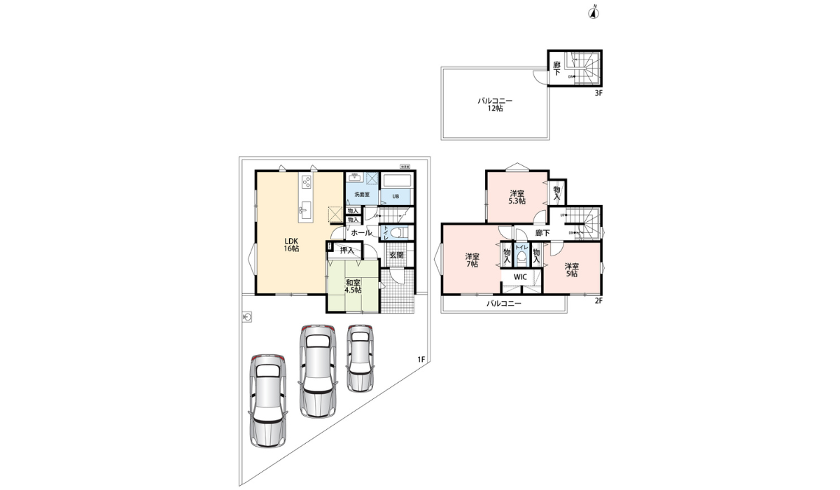 参考プラン：間取り図