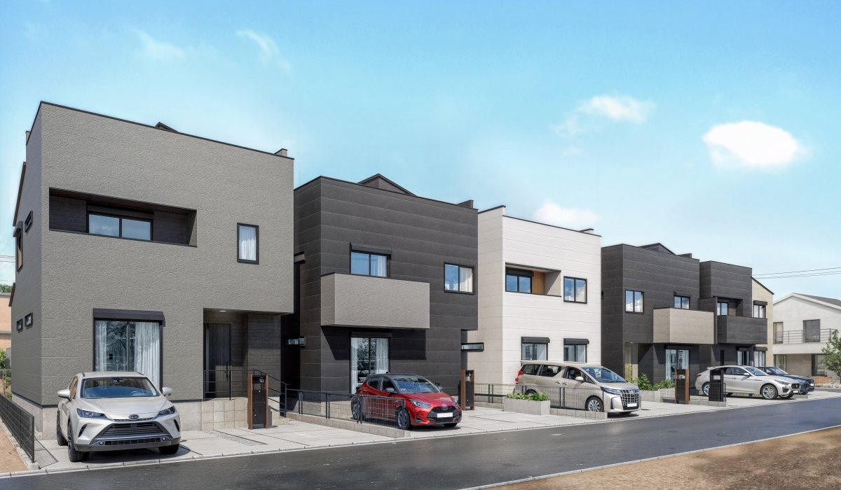 街並み完成予想図