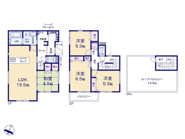 【新規販売開始！】大島3133｜新築分譲住宅 全4区画　1号棟・2号棟